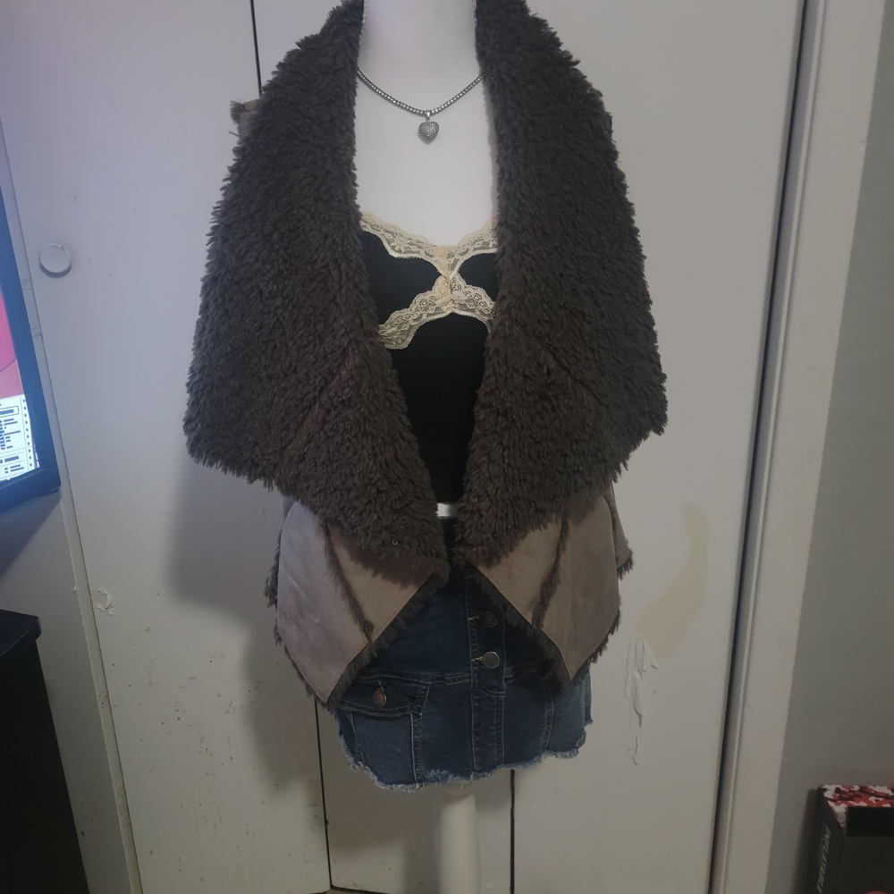 Sam Edelman Dark Brown Teddy Jacket